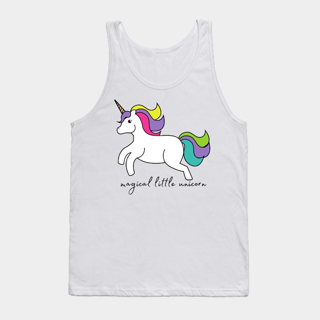 Magical Little Unicorn Tank Top by Vegan Squad